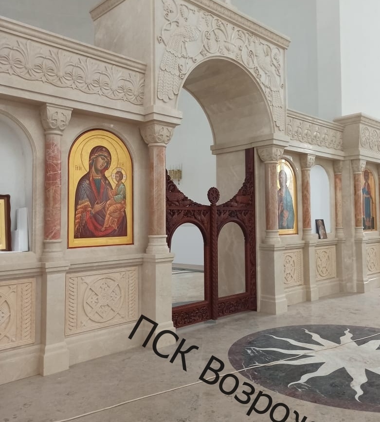 Иконостас для ХрамаСретения Господня в Жулебино (г. Москва)